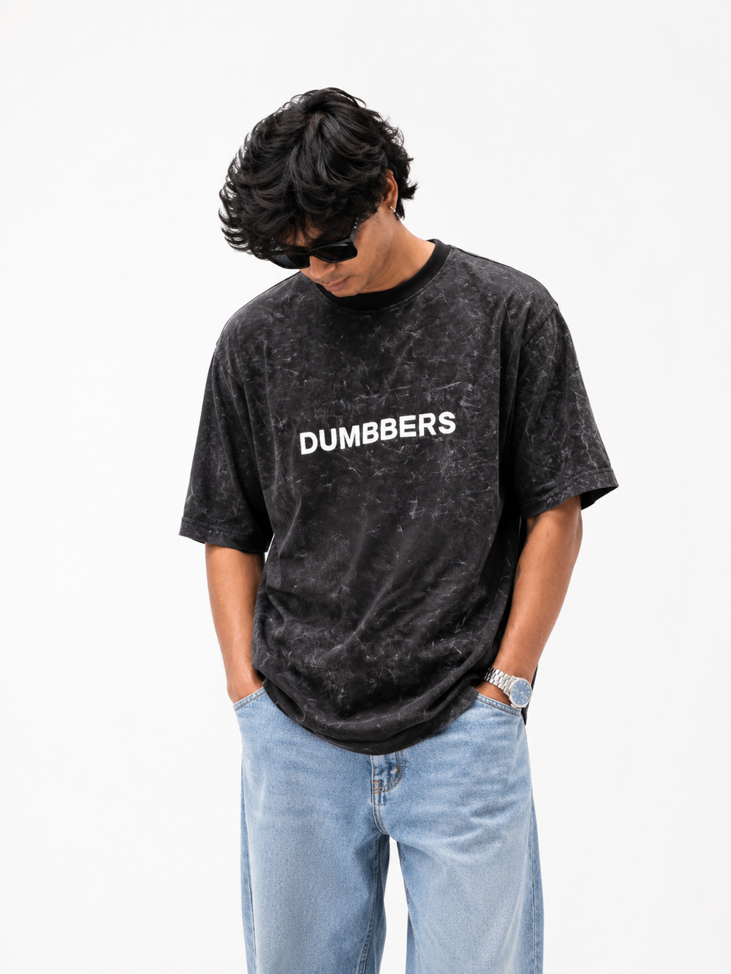 Only God Can Judge ME Acid Wash Tee