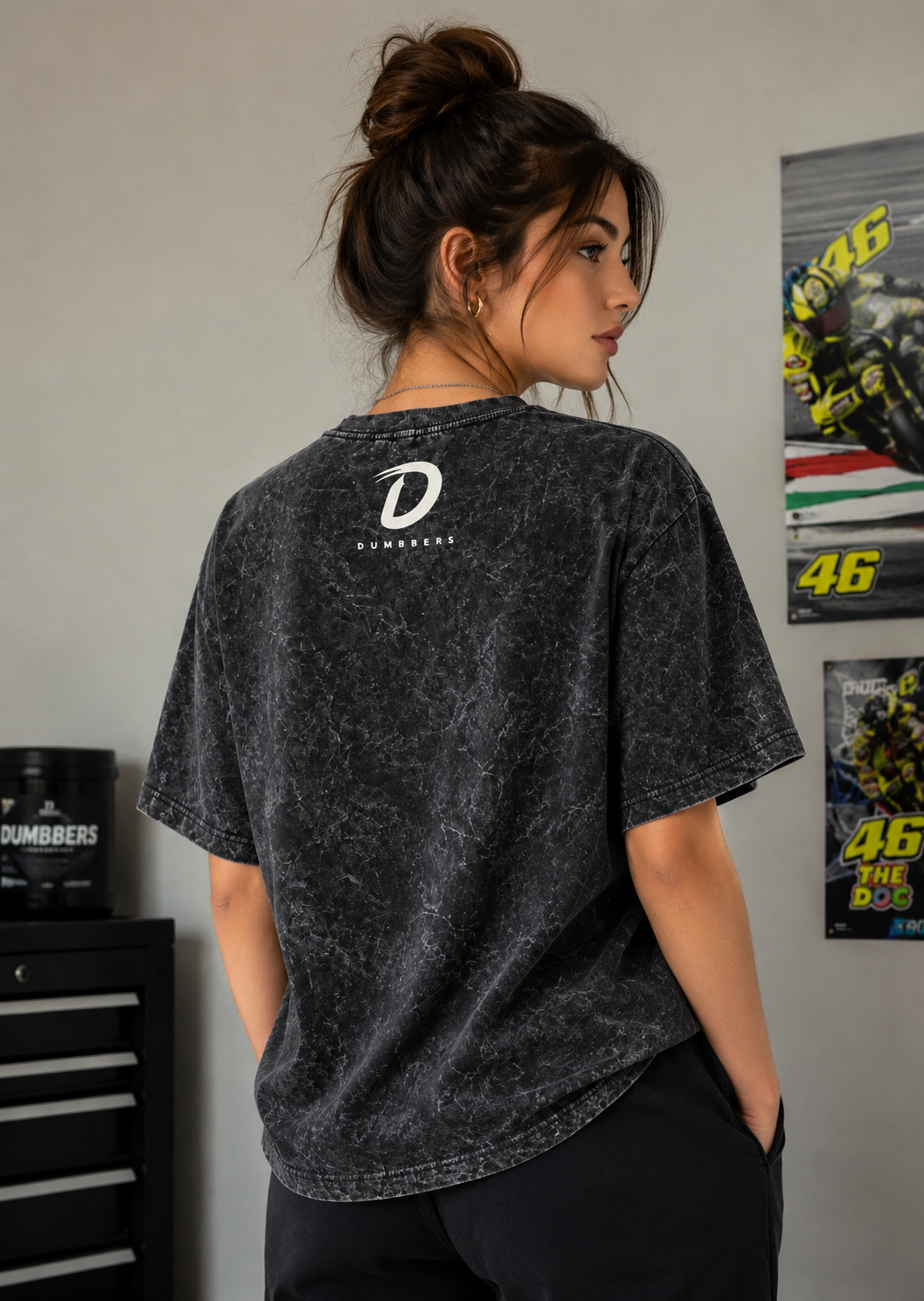 Apex 46 Acid Wash Oversized T-Shirt