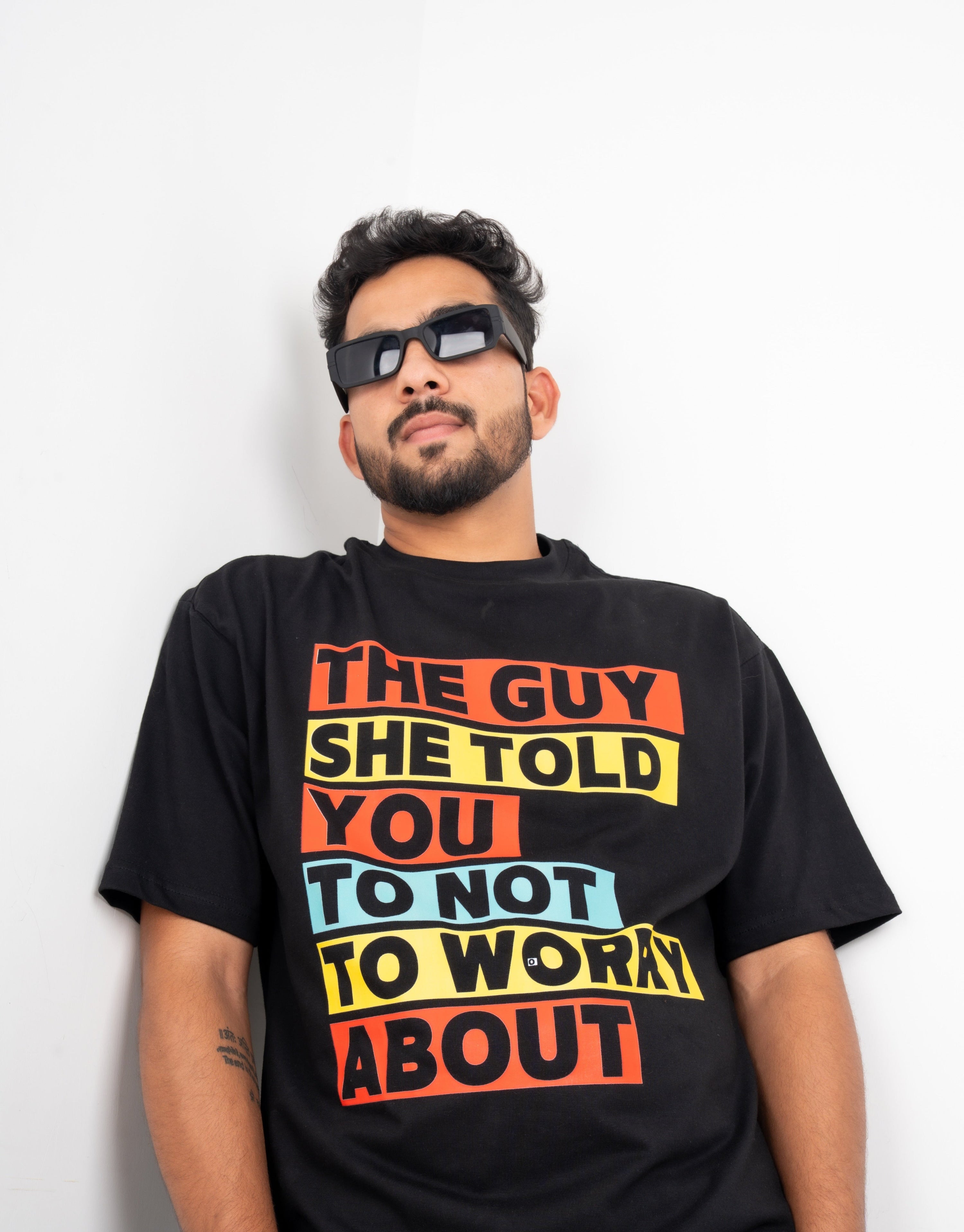 100% Cotton Oversized High Quality T-Shirt // Black