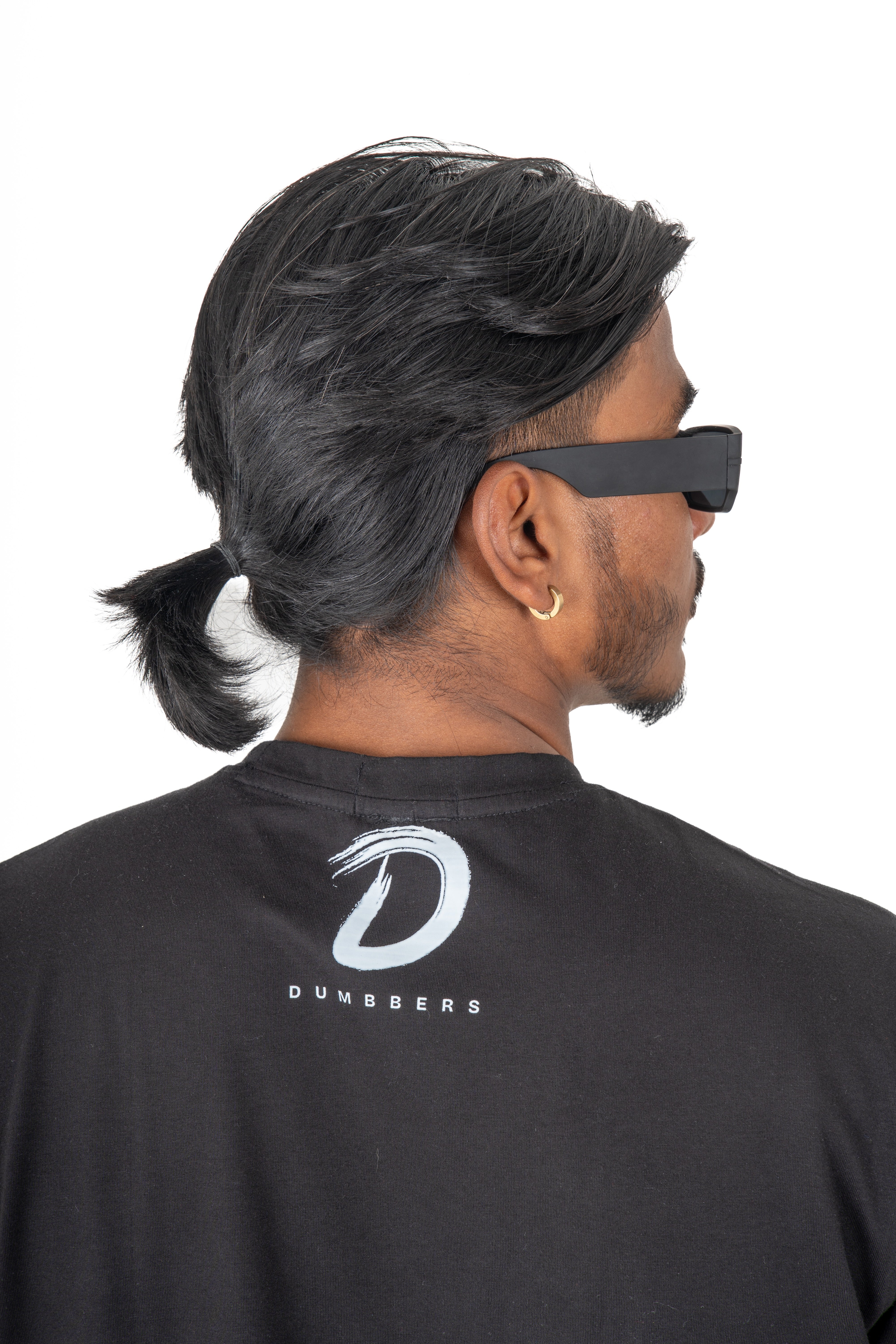 Dumbbers Original Cotton Lycra Premium T-Shirt // Savage // Black