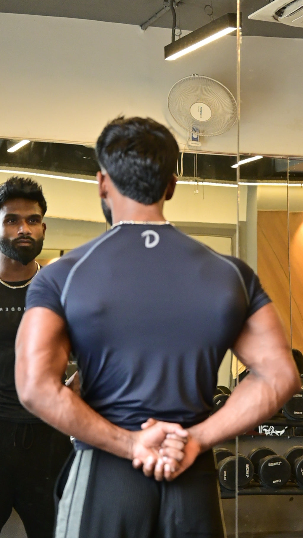 Black panther compression tee / Black