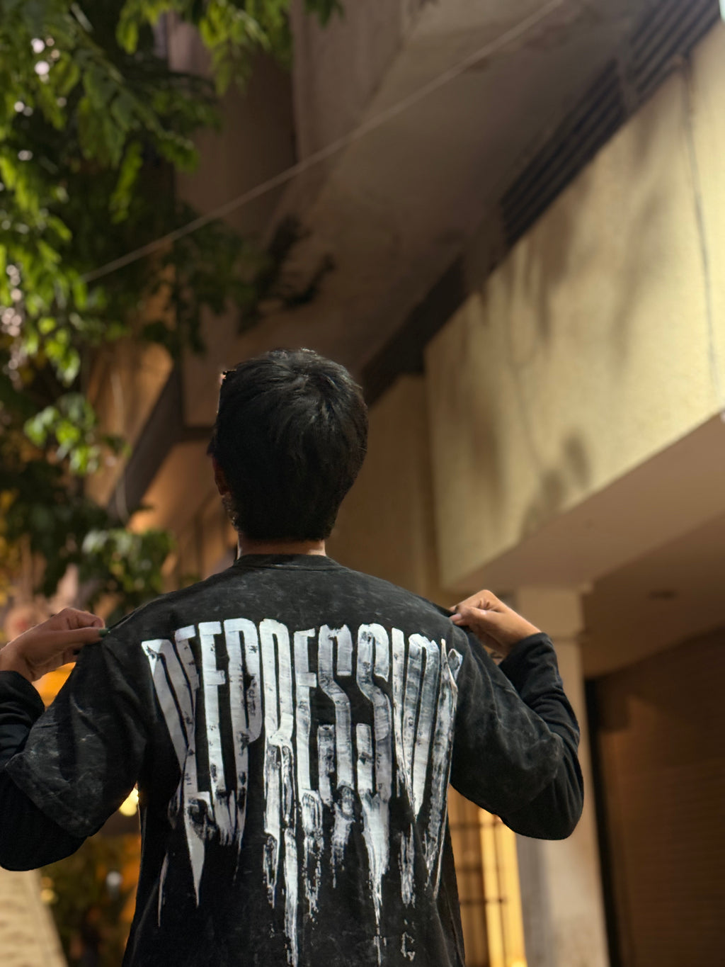 Ashmark Acid Wash T-Shirt - Black
