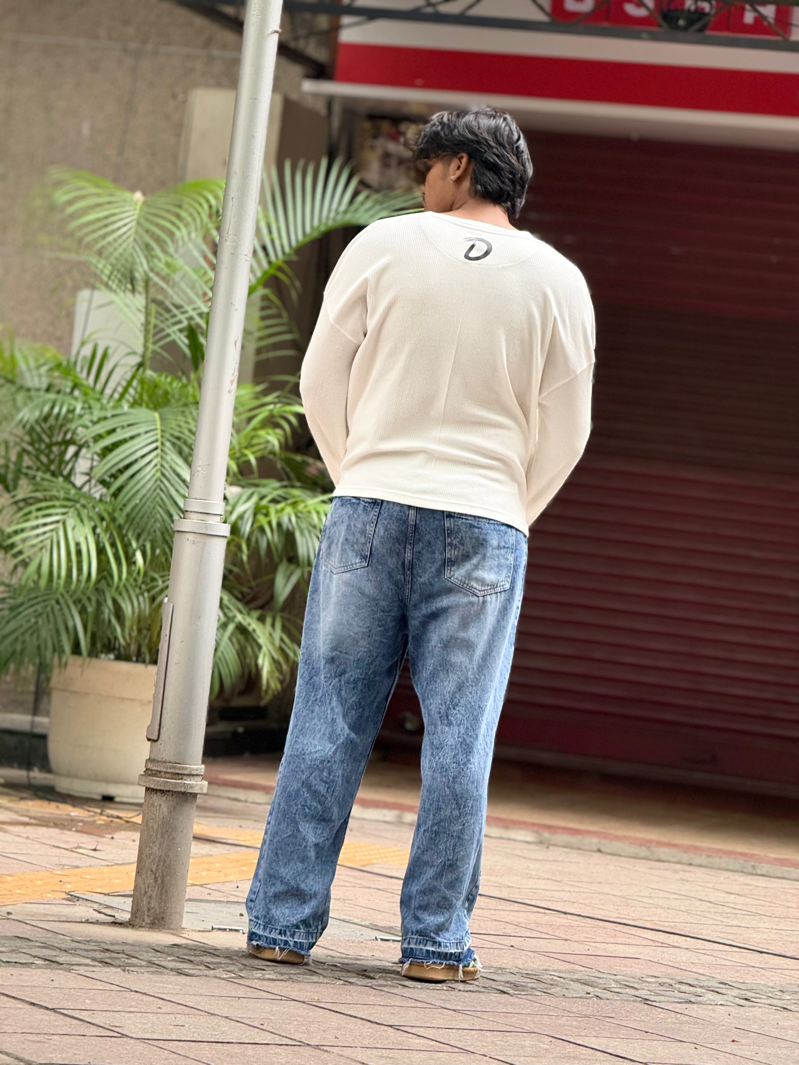 Dumbbers Henley OFF WHITE