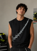 Obsidian Doberman // Dumbbers Tank Top
